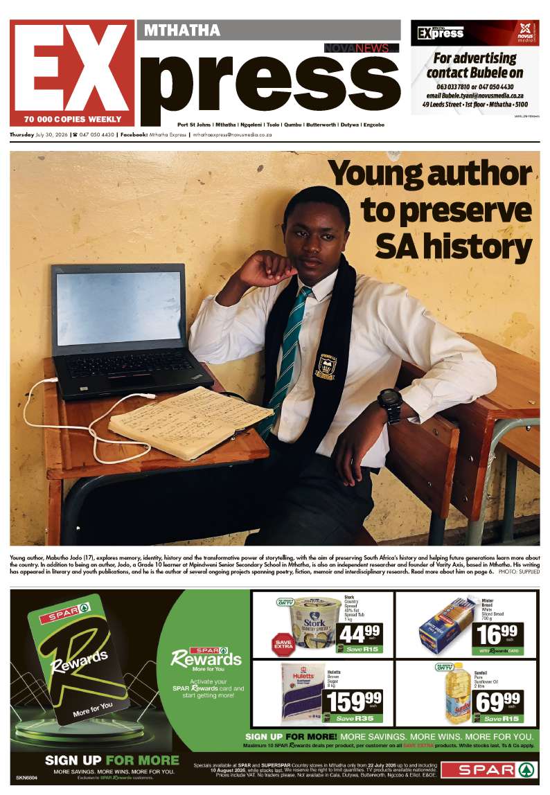 Mthatha Express North – E-Edition – 30 July 2026