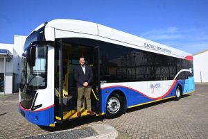 First MyCiti e-bus arrives for its pilot run
