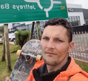 Skateboarder pursues Guinness record and hope for homeless youth