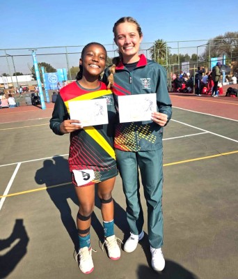 Bergsig Akademie Netbalsterre onder Top-35 beste o.18 spelers