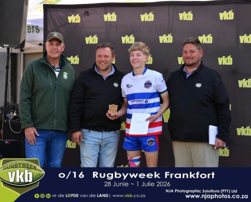 Arendtrots op die Rugbyveld by VKB week in Vrystaat