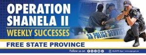 Free State police arrest 1 457 suspects during Operation Shanela II