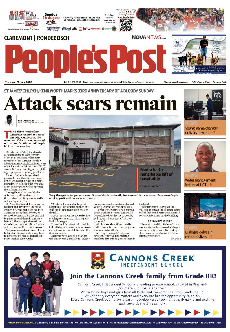 People’s Post Claremont/Rondebosch E-edition 28 July 2026