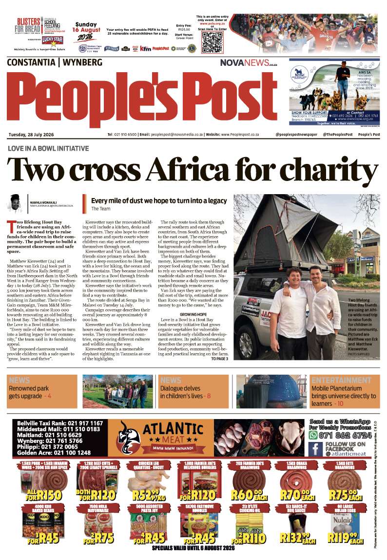 People’s Post Constantia/Wynberg E-edition 28 July 2026
