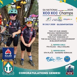 SA National XCO Championship -Western Cape Genies shine in Bloemfontein