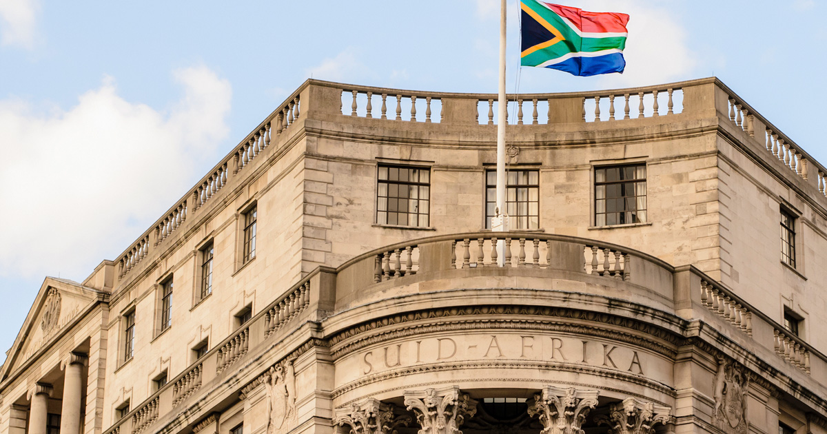 South Africa House, London.