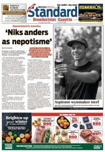 Standard Breederivier Gazette Cover