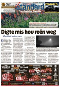 Standard Breederivier Gazette cover