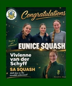 Eunice Squash Stars Shine Locally and Abroad
