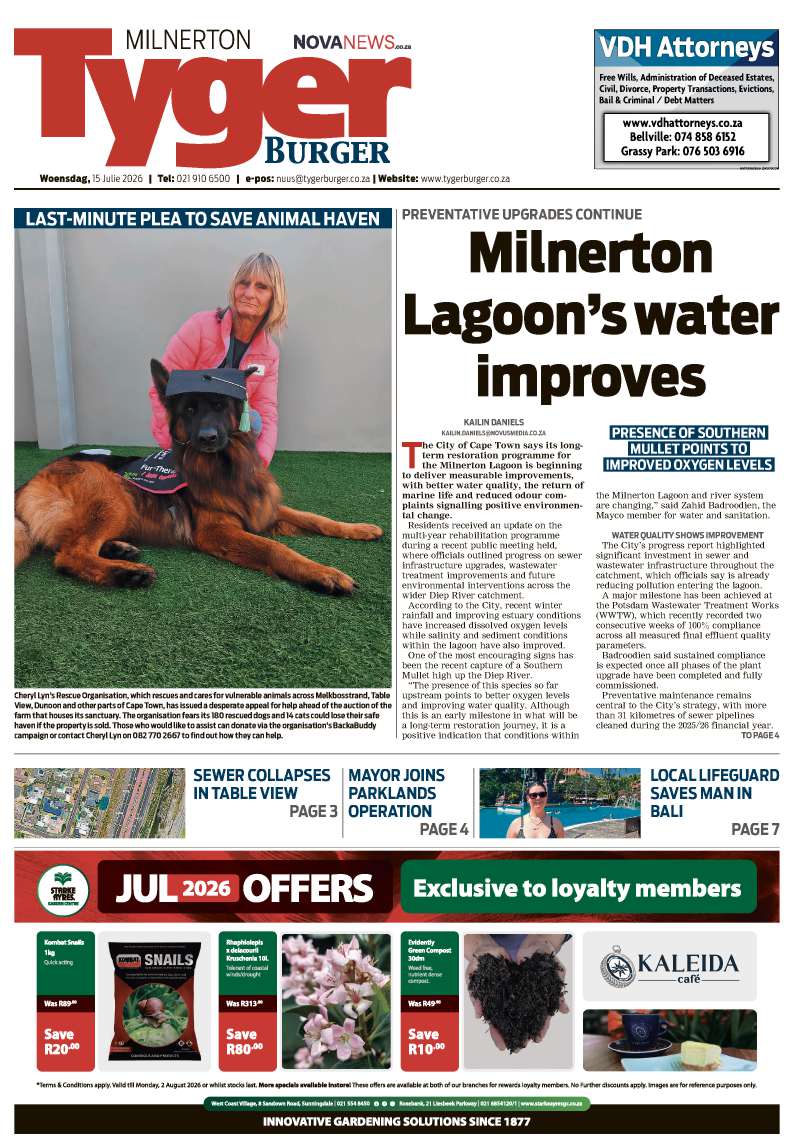 TygerBurger | Milnerton | E-edition | 15 July 2026