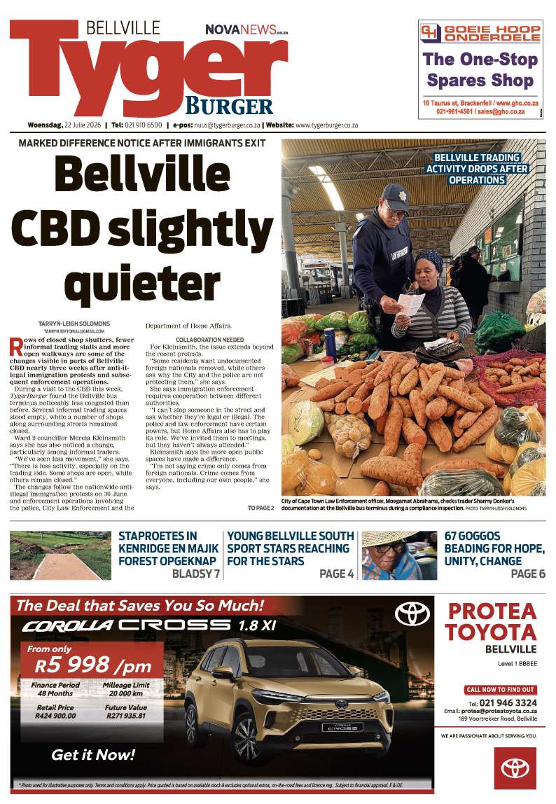 TygerBurger | Bellville | E-edition | 22 July 2026