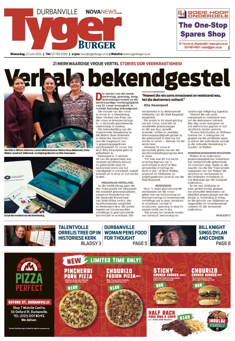 TygerBurger | Durbanville | E-edition | 22 July 2026