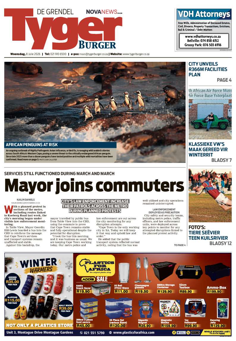 TygerBurger | De Grendel | E-edition | 8 July 2026