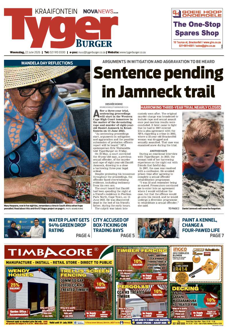 TygerBurger | Kraaifontein | E-edition | 22 July 2026