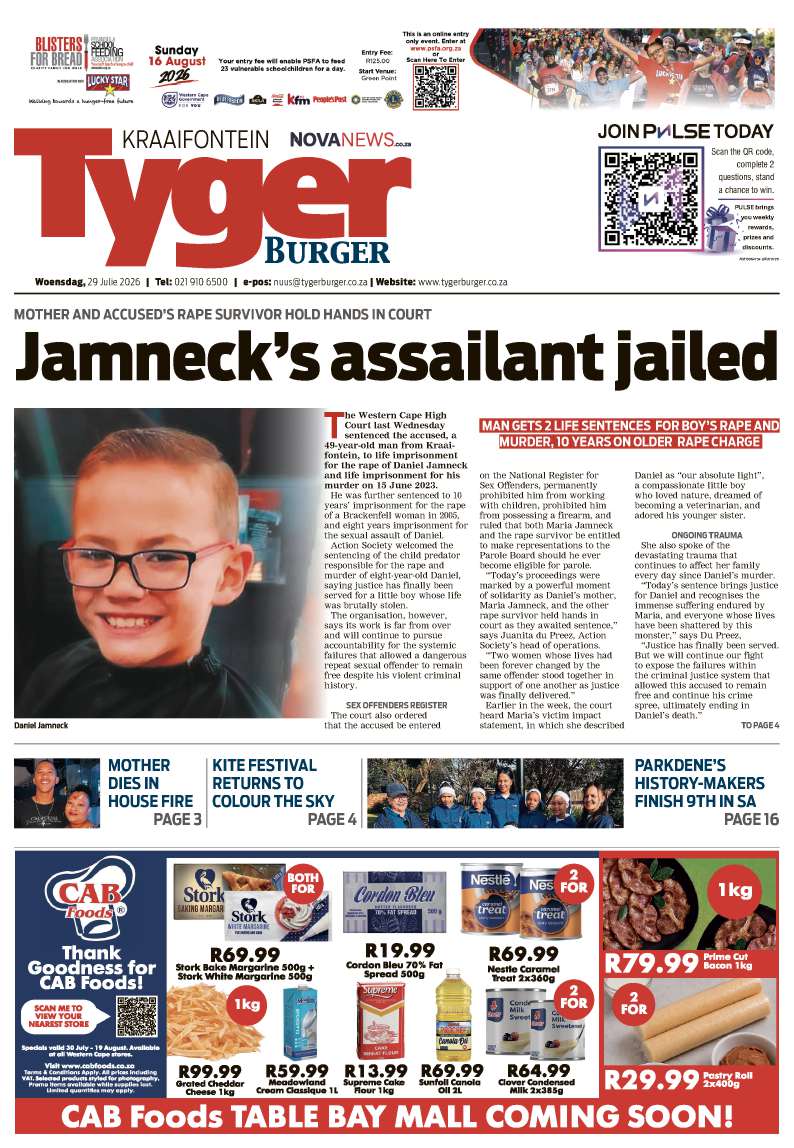 TygerBurger | Kraaifontein | E-edition | 29 July 2026