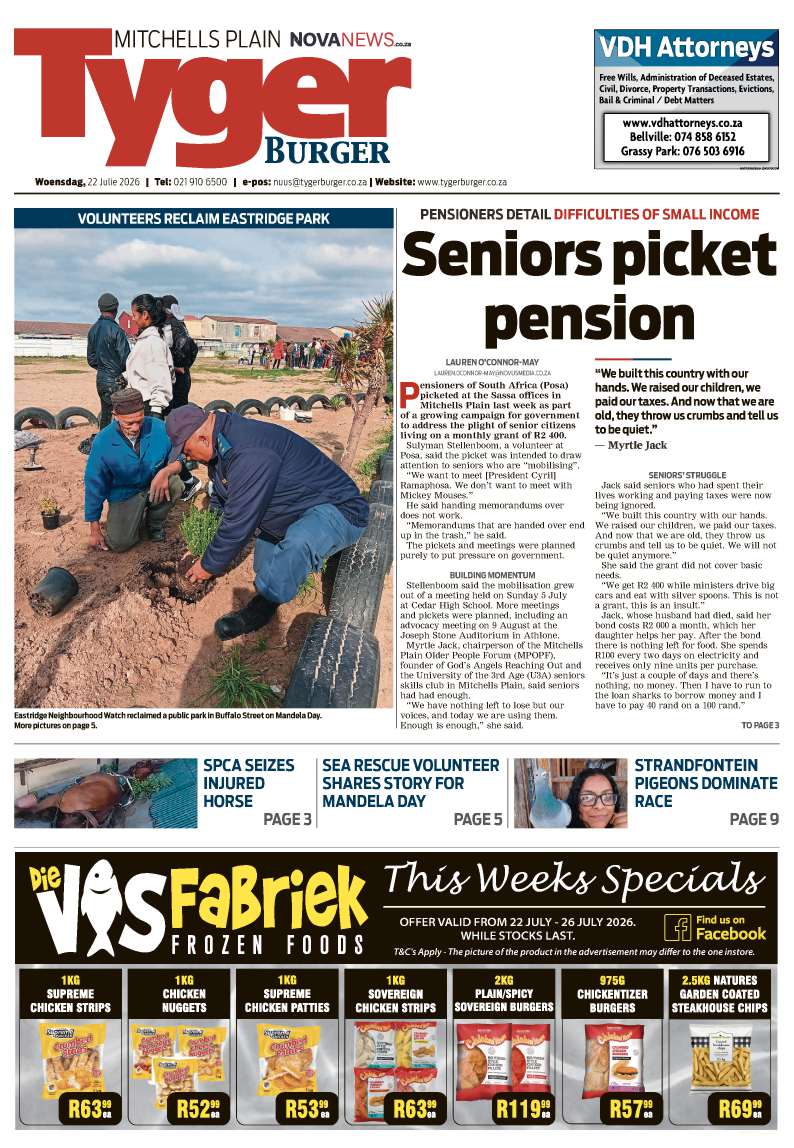 TygerBurger | Mitchells Plain | E-edition | 22 July 2026