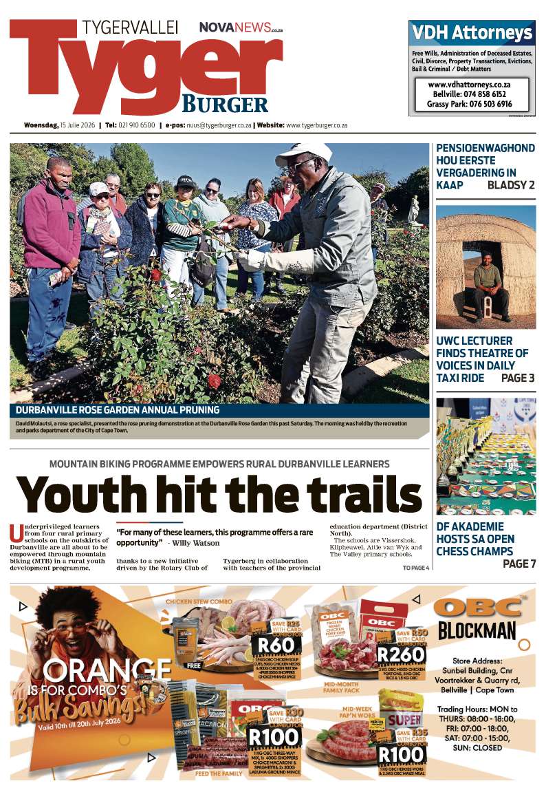 TygerBurger | Tygervallei | E-edition | 15 July 2026