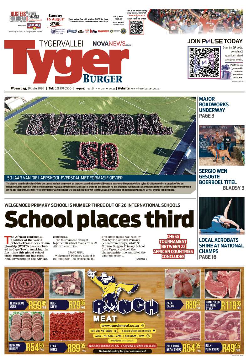TygerBurger | Tygervallei | E-edition | 29 July 2026