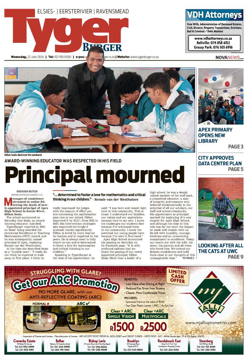 TygerBurger | Elsies/Eersterivier/Ravensmead | E-edition | 22 July 2026