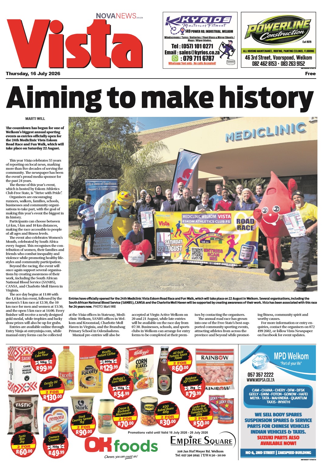 Vista E-Edition 16 July 2026
