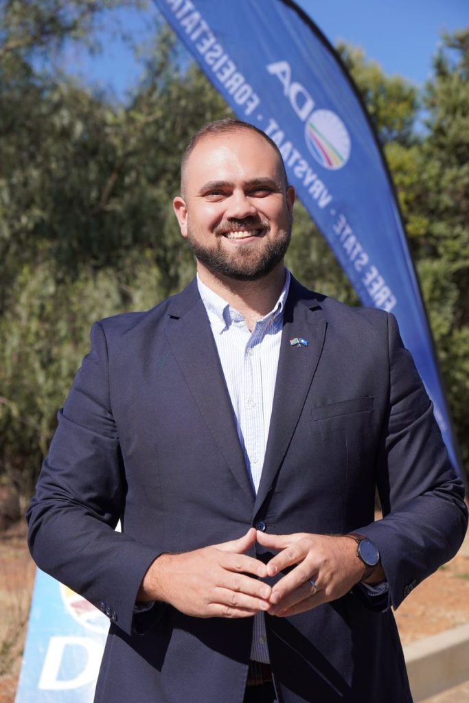 The DA's mayoral candidate in the upcoming election, Werner Pretorius.