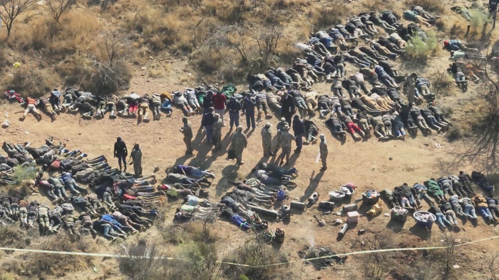Arrest of 217 illegal miners at Westonaria