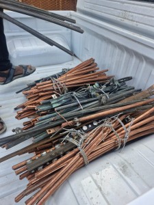 Four arrested after stolen copper cable worth R150 000 recovered in Odendaalsrus