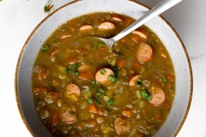 German lentil soup: the perfect economical winter warmer