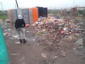 Uncollected waste piles up in Messiah as extortion claims emerge