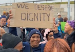 Pensioners picket Sassa in push for Ramaphosa meeting