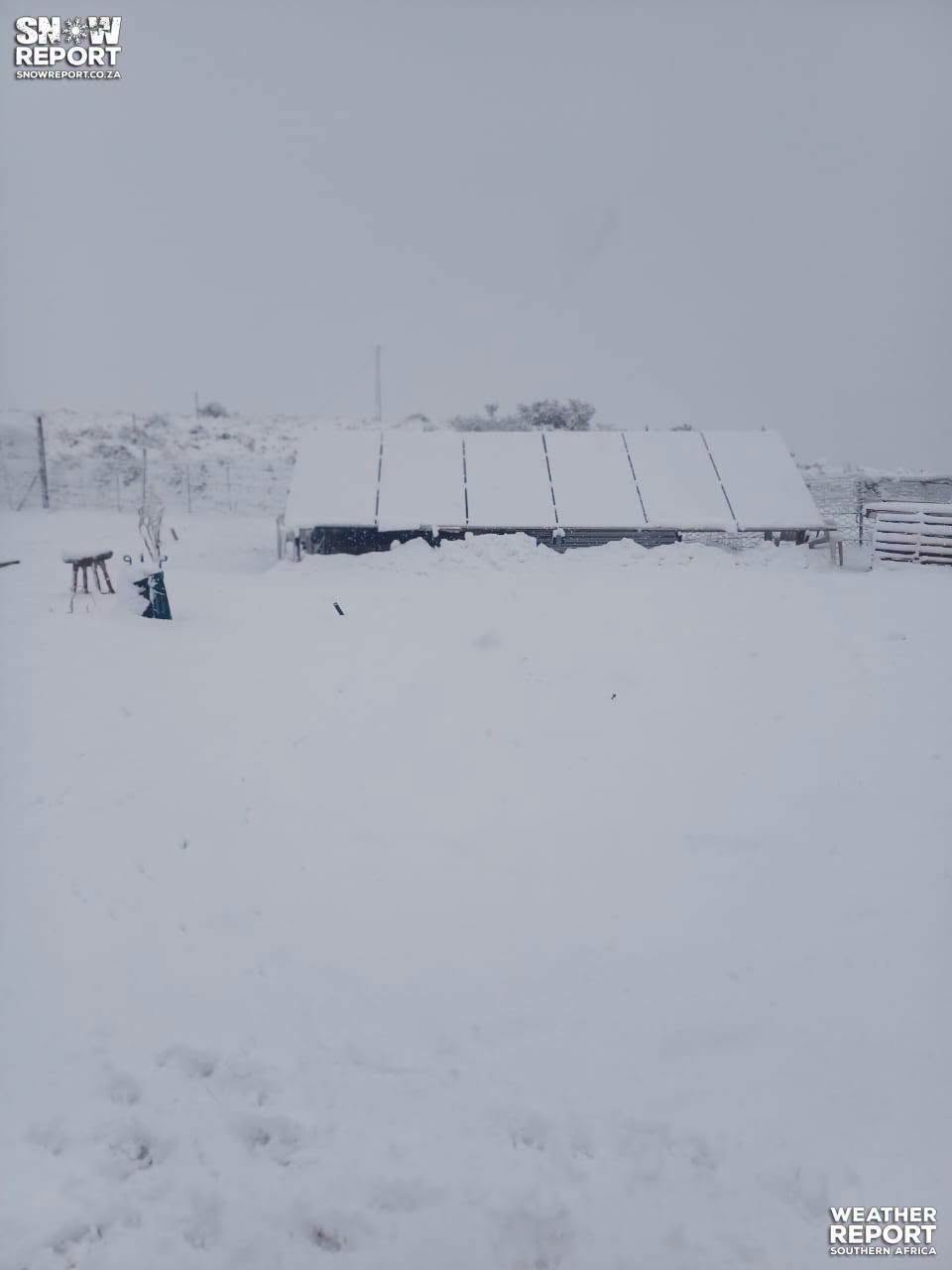 Heavy snowfalls in parts of Eastern Cape and Kwazulu-Natal.