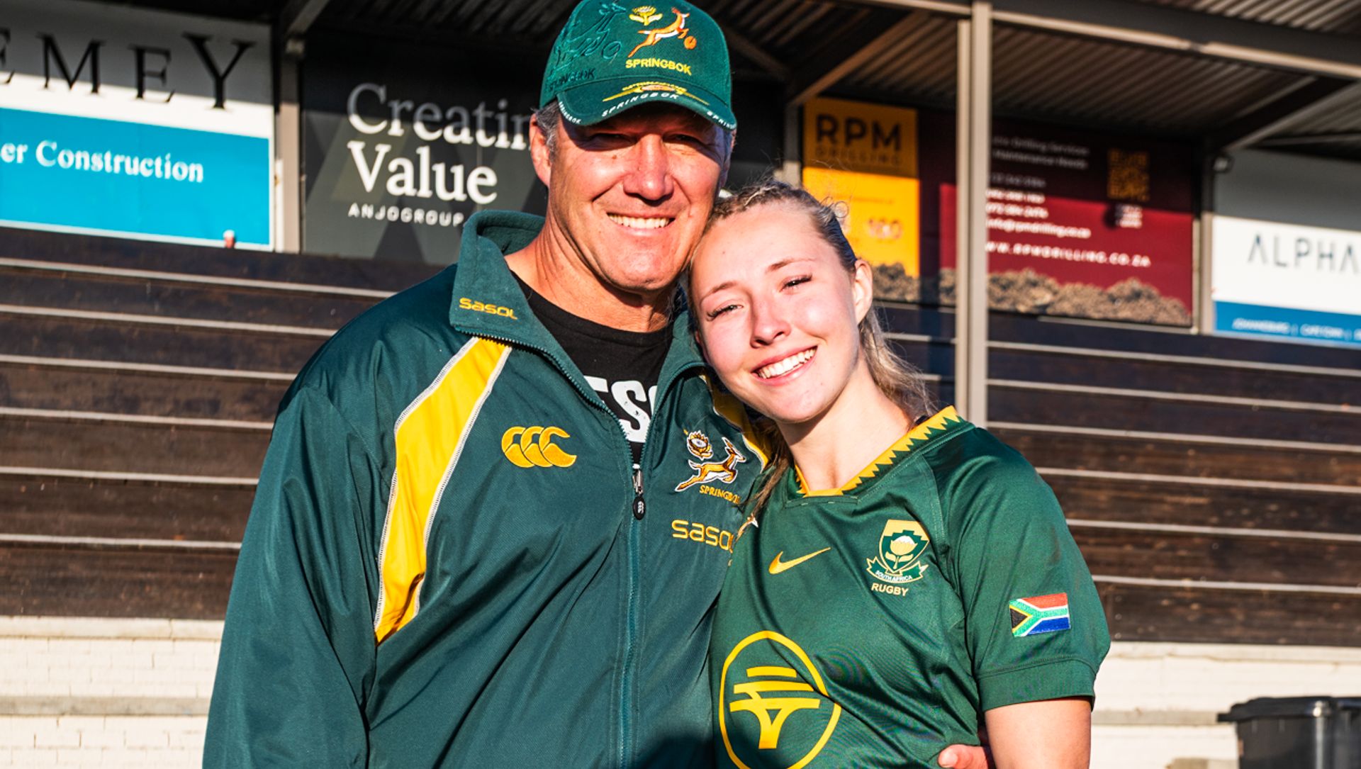 André and Kiera Snyman.