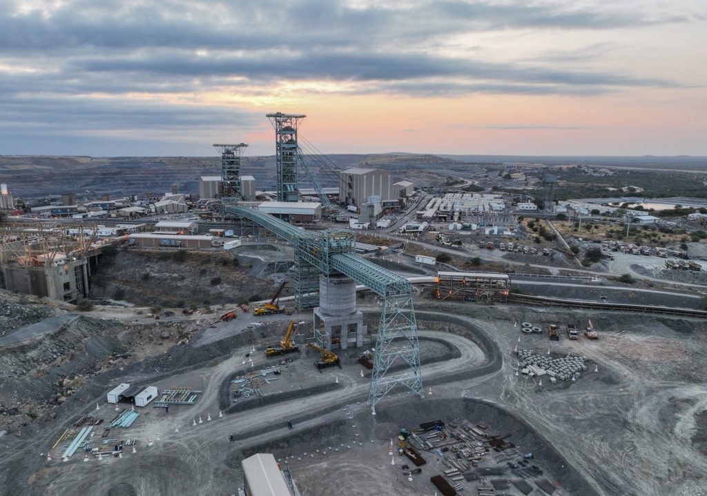 De Beers' Venetia mine.
