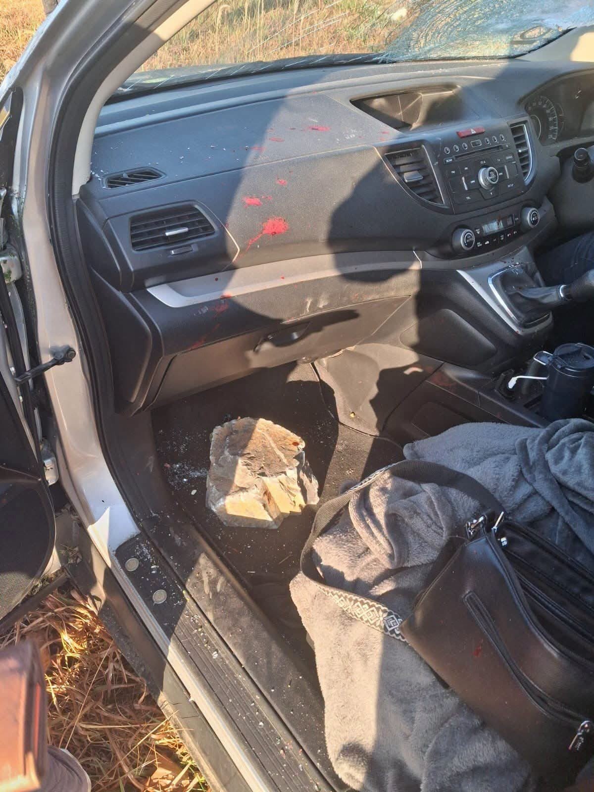 Woman killed after rock thrown from bridge onto R24 near Bedfordview.