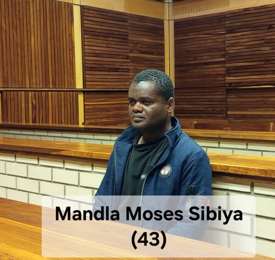 Mandla Moses Sibiya in docks.