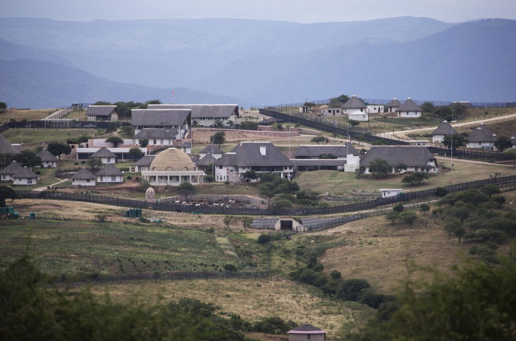 Former president Jacob Zuma's private residence, Nkandla, became the centre of a major public spending scandal.