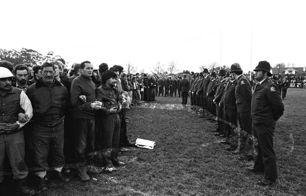 Springbok test against New Zealand 1981.
