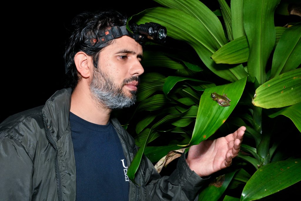 Costa Rican scientist Jonathan Navarro Picado. PHOTO: Ezequiel BECERRA | AFP