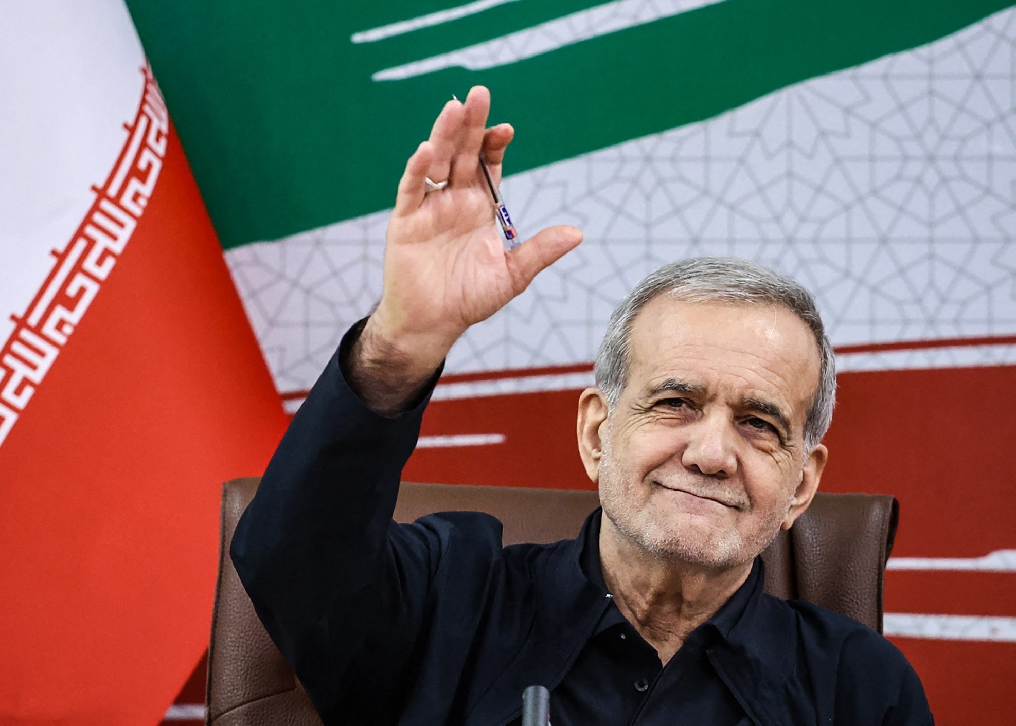 Iranian President Masoud Pezeshkian.