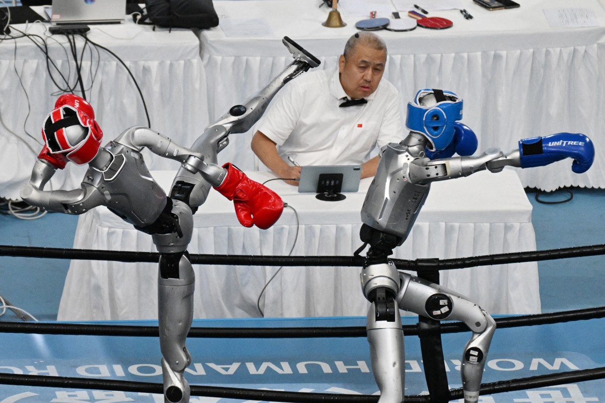 China’s humanoid runners outpace Usain Bolt at World Robot Games