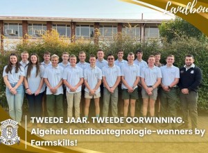 Hoërskool Bothaville boer met goud by Farmskills