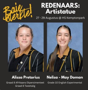BVHS Redenaars blink uit by Artistatue-finaal
