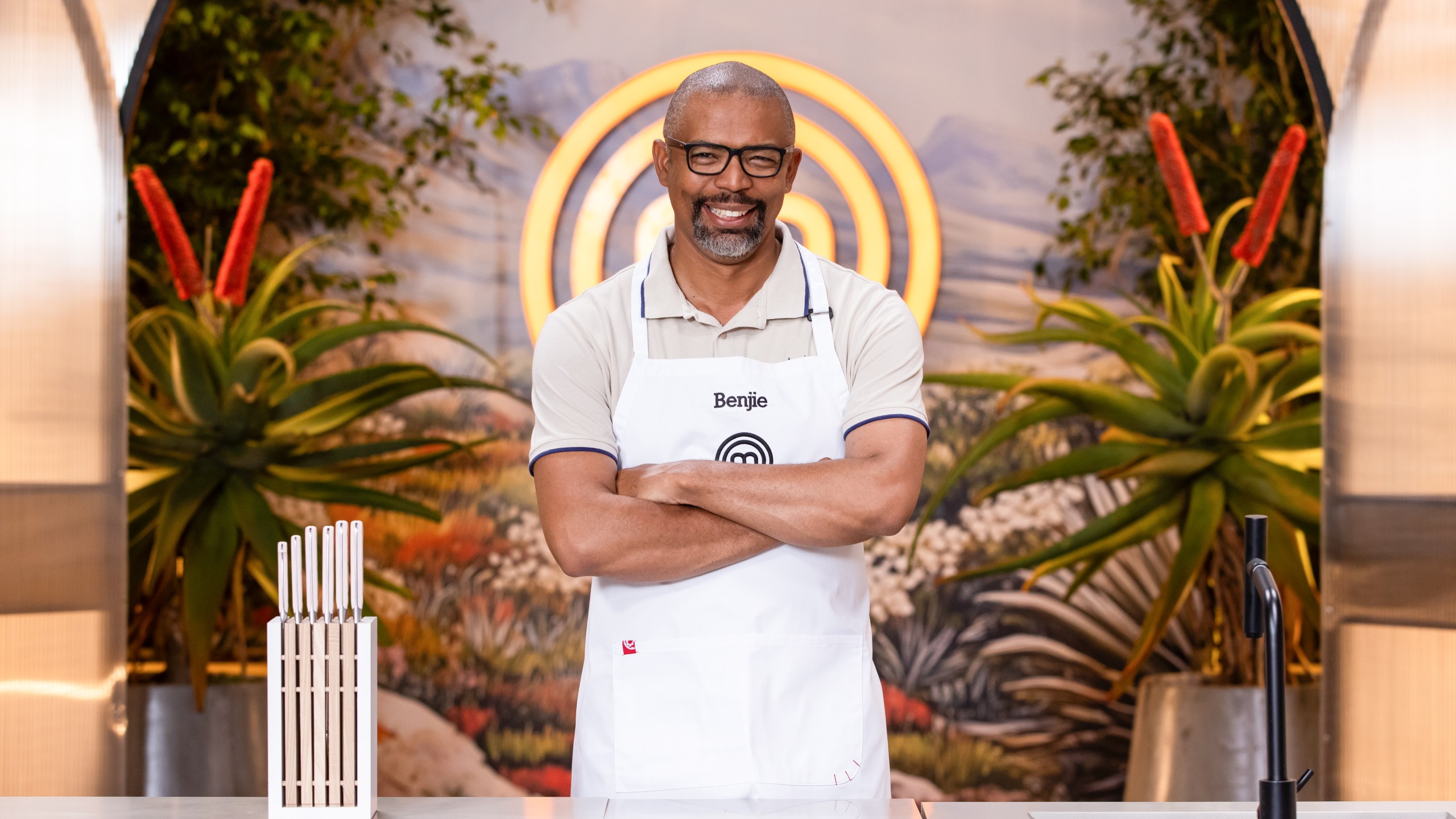 Andrew Benjamin van Kimberley kan nou breed glimlag nadat hy as die Masterchef-wenner aangekondig is.