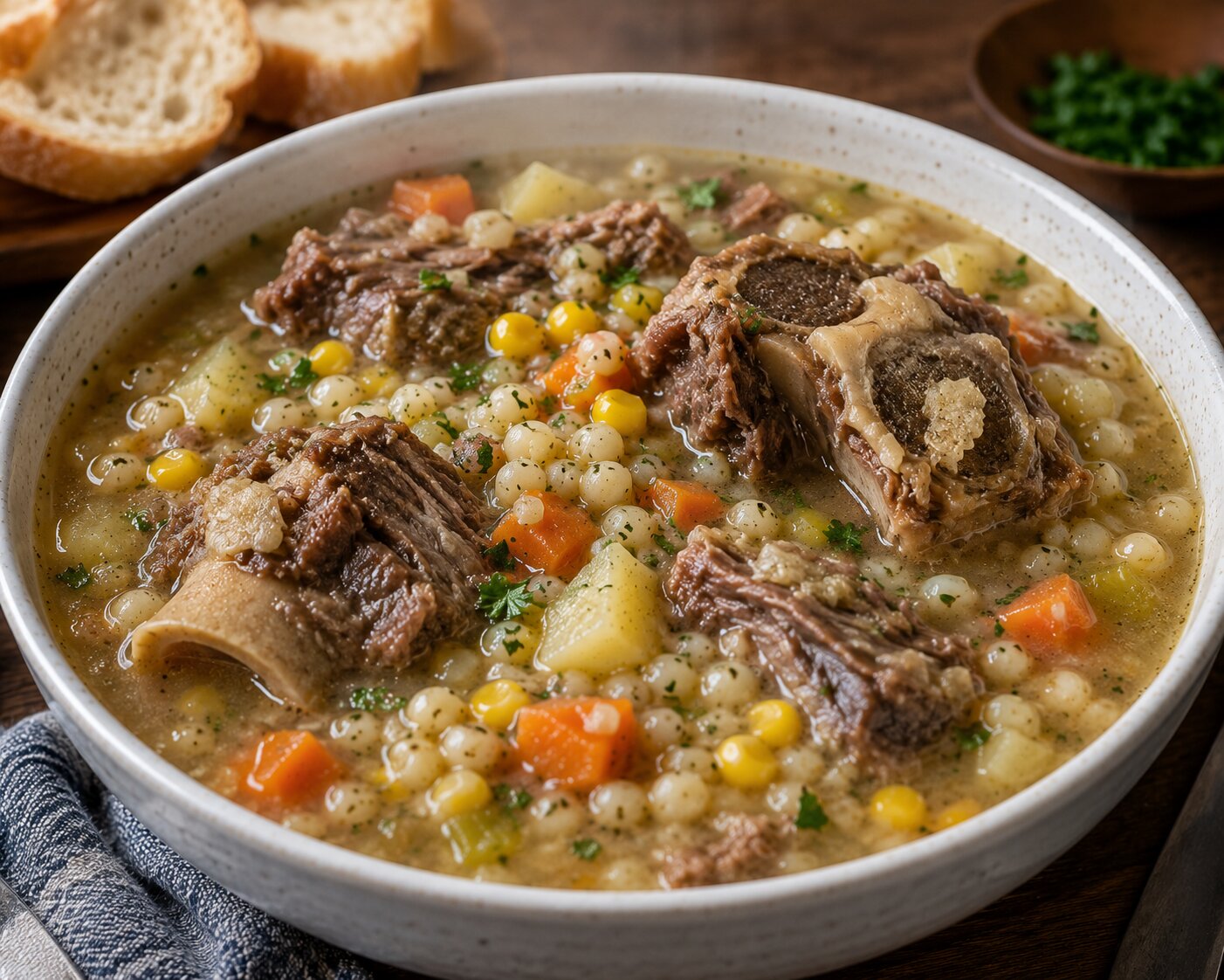 The delicious Isophu, a hearty winter soup recipe.