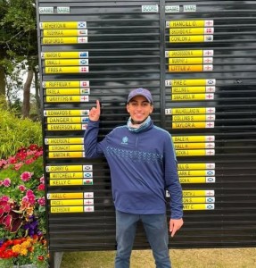 Bishops Golfer Arman Patel shone at St Andrews Boys Open