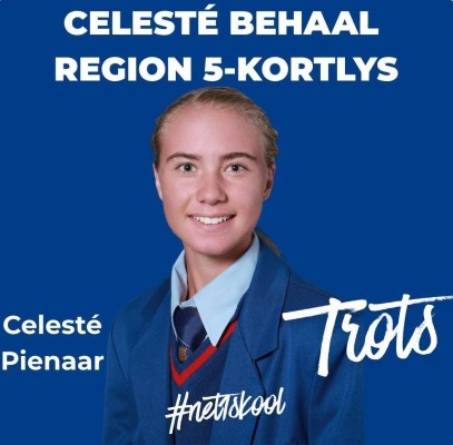 Celesté Pienaar op ASA-kortlys vir Region 5 Games