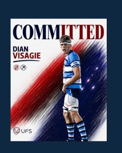 Dian Visagie kry Kovsies-rugbyaanbod