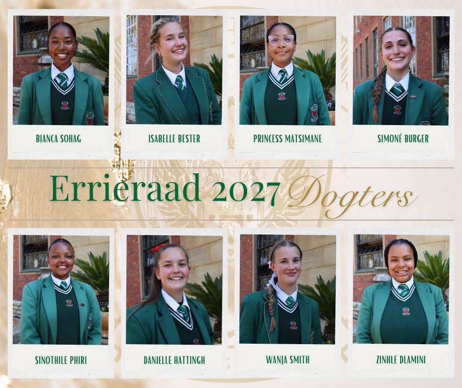Nuwe Leierskorps vir 2027 sal Hoërskool Ermelo lei
