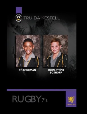 Griffons 7’s-rugbyspanne - Truida Kestell-leerders gekies