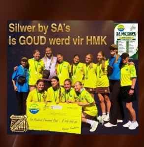 Helpmekaar Kollege o.15 Netbalspan: Silwer by SA’s